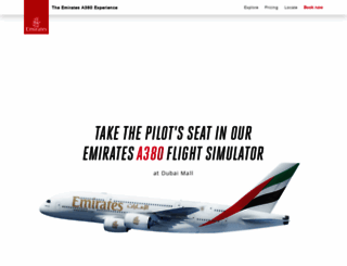 emiratesa380experience.com screenshot