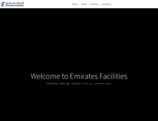 emiratesfacilities.com screenshot