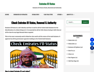 emiratesids.com screenshot
