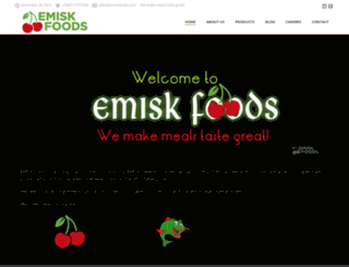 emiskfoods.com screenshot