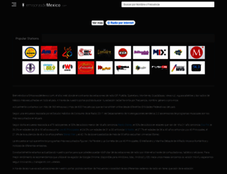 emisorasdemexico.com screenshot