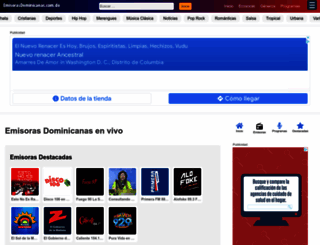 emisorasdominicanas.com.do screenshot