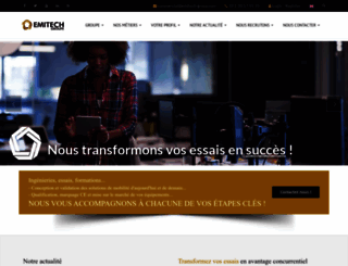 emitech.fr screenshot