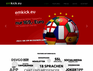 emkick.eu screenshot