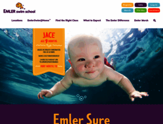 emlerswimschool.com screenshot