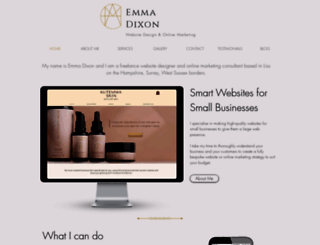 emma-dixon.com screenshot