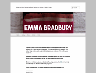 emmabradbury.com screenshot