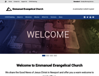 emmanuel-newport.org.uk screenshot