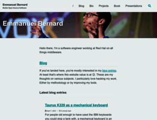 emmanuelbernard.com screenshot