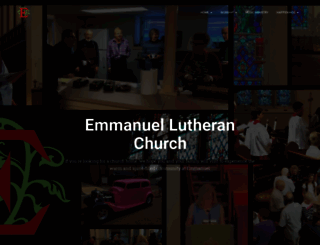 emmanuellutheranchurch.net screenshot