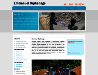emmanuelorphanage.org screenshot
