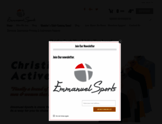 emmanuelsports.foxycart.com screenshot