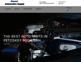 emmetautomotivesupply.com screenshot