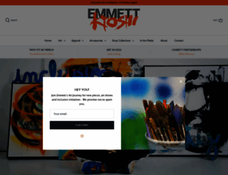 emmettkyoshiart.com screenshot