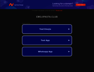 emojipasta.club screenshot