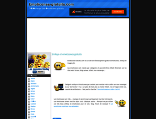 emoticones-gratuits.com screenshot
