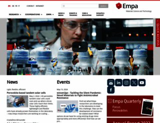 empa.ch screenshot