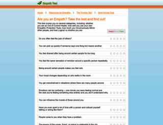 empathtest.com screenshot