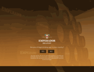 emperadorbrandy.com screenshot