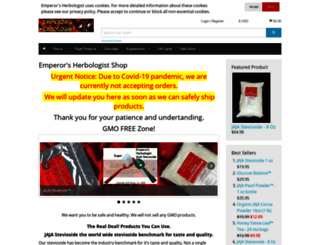 emperorsherbologist.com screenshot