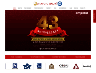 emperortraveline.com screenshot