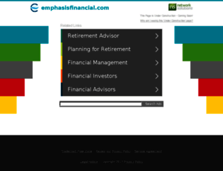 emphasisfinancial.com screenshot