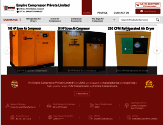 empire-compressor.com screenshot