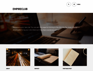 empireclub.wordpress.com screenshot
