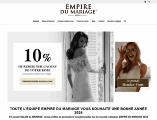 empiredumariage.com screenshot