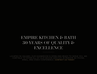 empirekitchenandbath.com screenshot