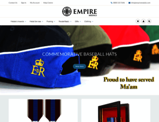 empiremedals.com screenshot