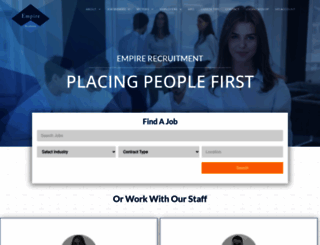 empirerecruitment.ie screenshot