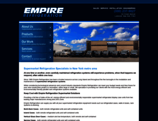 empirerefrigeration.com screenshot