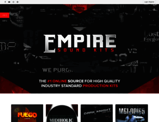 empiresoundkits.com screenshot