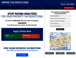 empiretaxreductions.com screenshot