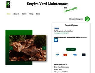 empireyardmaintenance.com screenshot