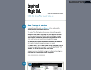 empiricalmagic.com screenshot