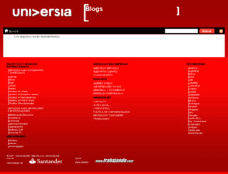 empleo-espana.universiablogs.net screenshot