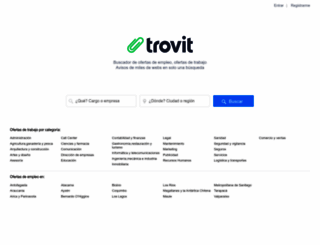 empleo.trovit.cl screenshot