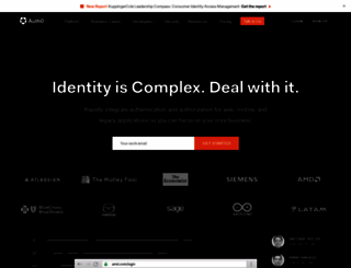 emplify.auth0.com screenshot
