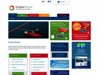 emploi-petrole.com screenshot