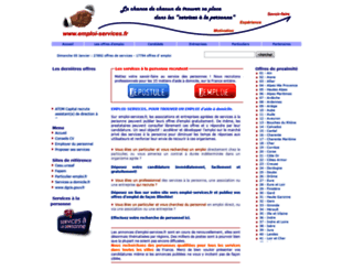 emploi-services.fr screenshot
