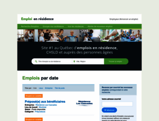 emploienresidence.com screenshot