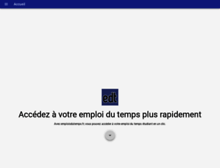 emploisdutemps.fr screenshot