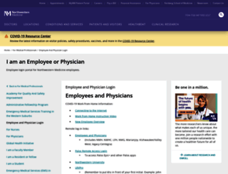 employee.nm.org screenshot