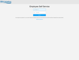 employeeportal.signatureflight.com screenshot