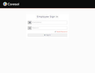 employees.coresol.pk screenshot