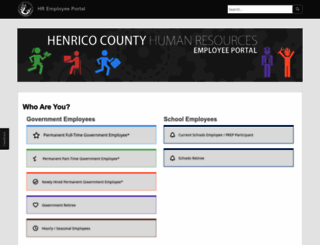employees.henrico.us screenshot