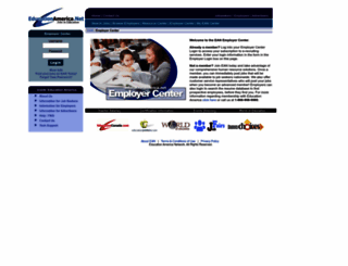 employer.educationamerica.net screenshot