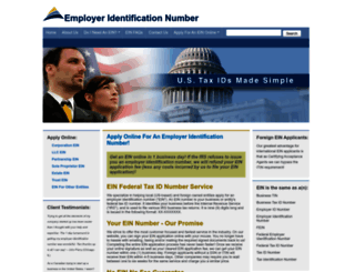 employeridentificationnumber.net screenshot